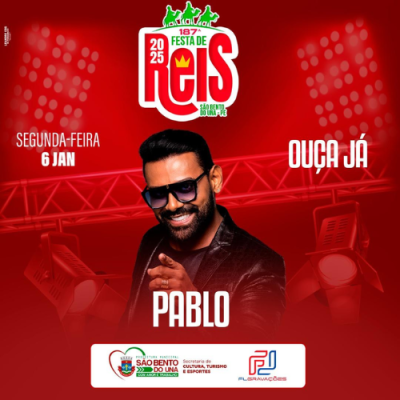 Pablo ao Vivo na 187ª Festa de Reis 2024 em São Bento do Una - PE – Show Completo